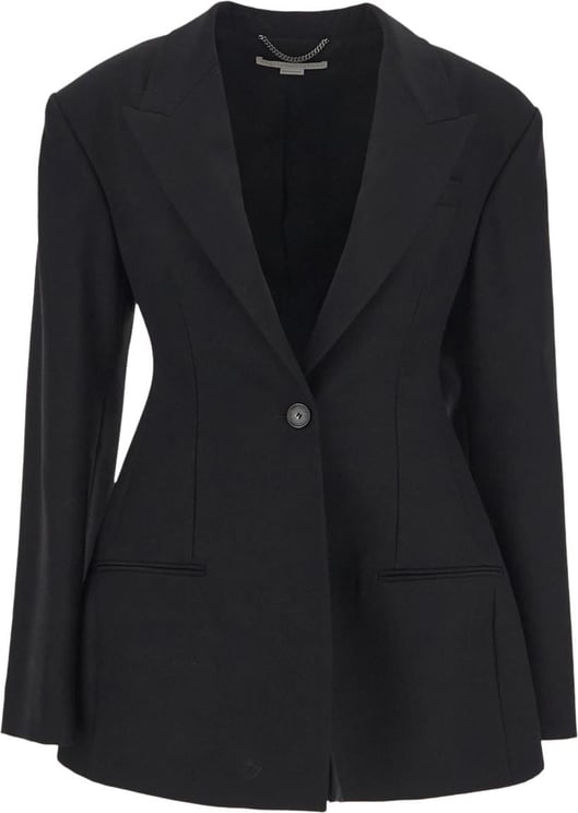 Stella McCartney Moulded Jacket Zwart