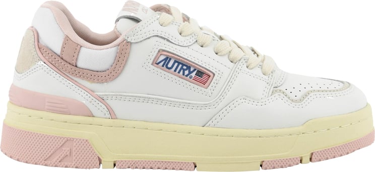 Autry Clc Sneaker White Powder Wit
