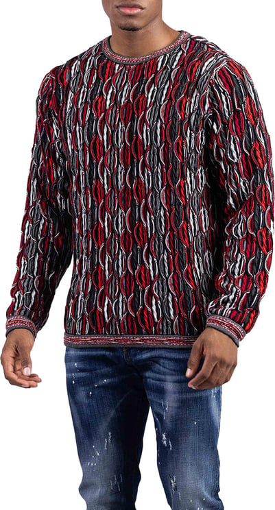 Carlo Colucci C9926 201 Sweater Heren Zwart