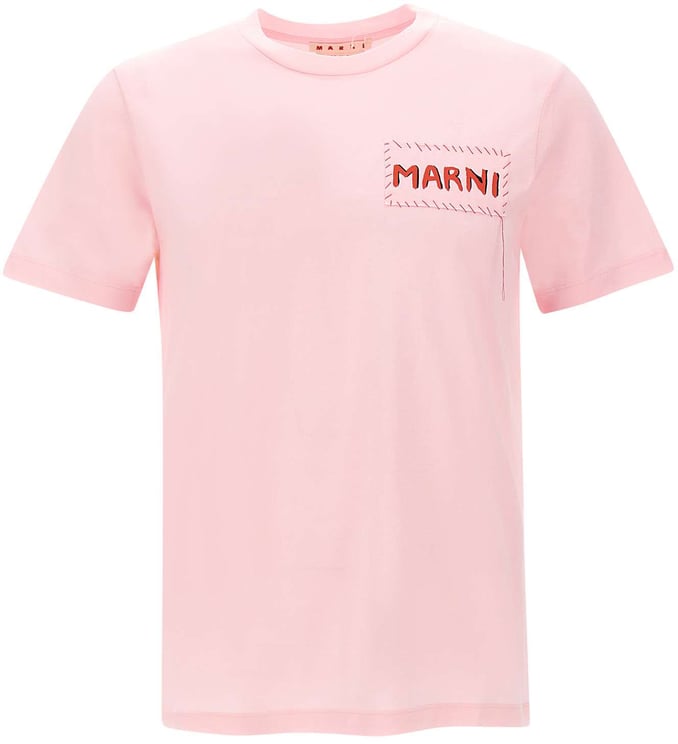 Marni T-shirts And Polos Pink Roze