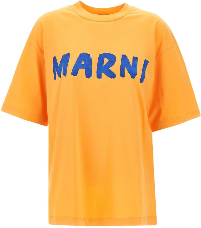 Marni T-shirts And Polos Orange Oranje