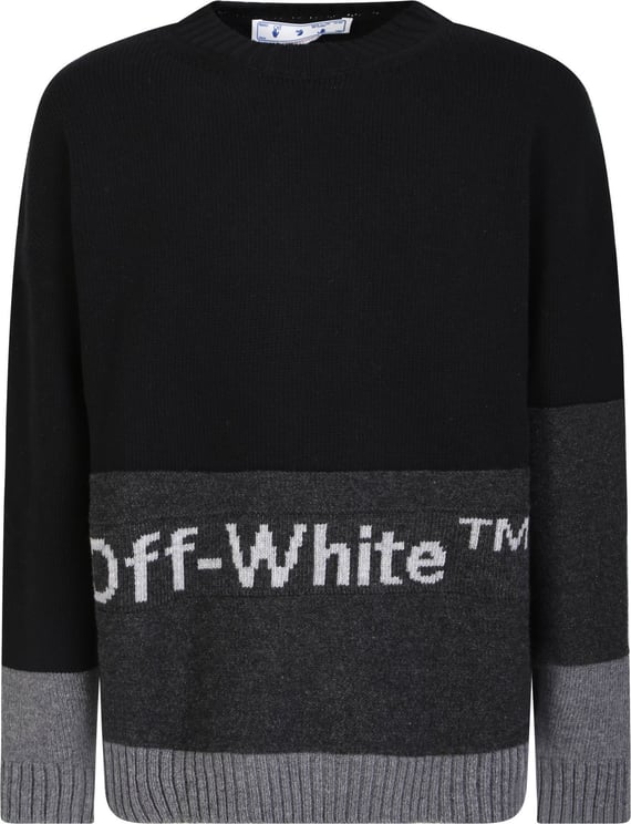 OFF-WHITE OFF-WHITE Black Sweatshirts Zwart