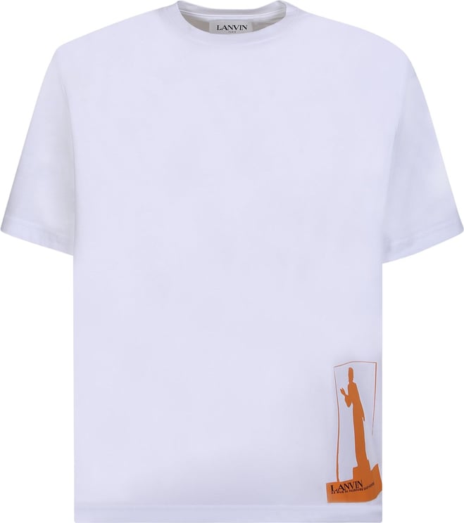 Lanvin LANVIN White T-Shirts Wit