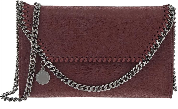 Stella McCartney Falabella Wallet Crossbody Bag Paars