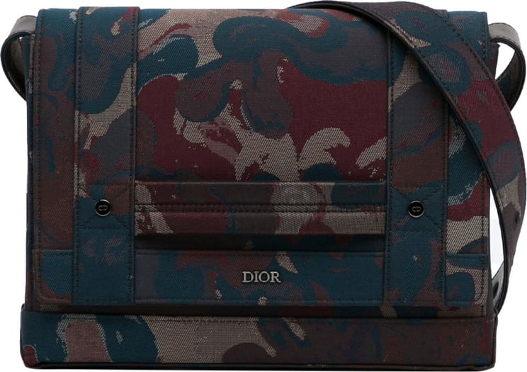 Dior x Peter Doig Messenger Bag Bruin