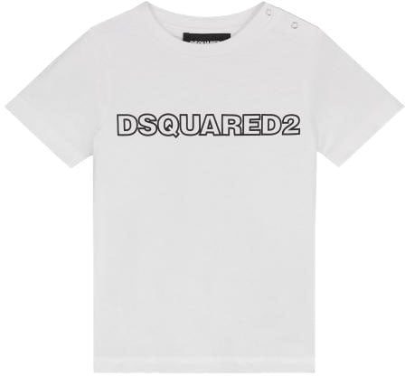 Dsquared2 Dtb Maglietta Wit