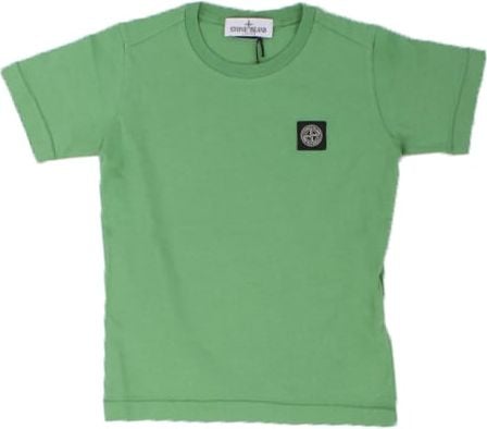 Stone Island Junior T-shirts And Polos Green Groen