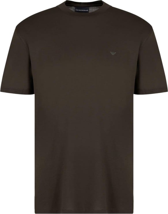 Emporio Armani Capsule T-shirts And Polos Green Groen