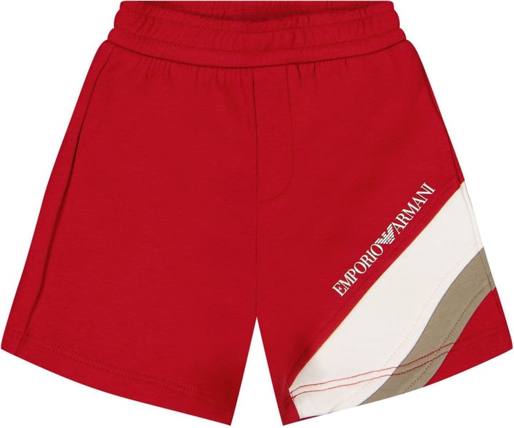 EA7 Armani 3RHSJD baby shorts rood Rood