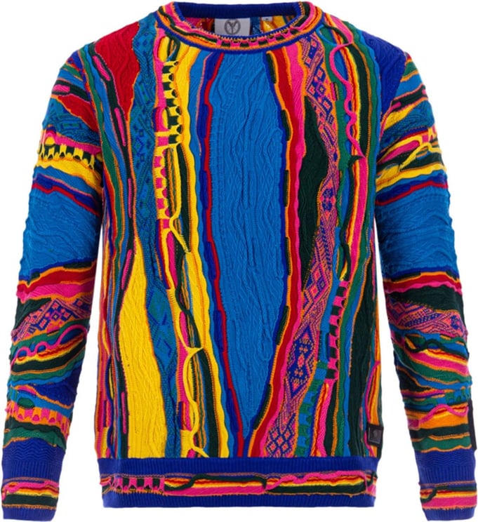 Carlo Colucci Sweater C11707 141 Dierenprint