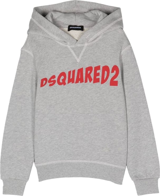 Dsquared2 Dsquared Sweater Hood Logo Male Grijs