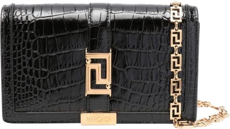Versace Greca Goddess Mini Bag Zwart