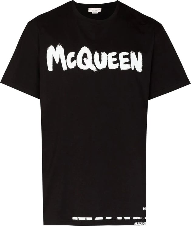Alexander McQueen Alexander Mcqueen T-shirts And Polos Black Zwart