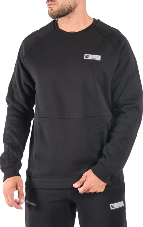 EA7 Sweater Armani Zwart