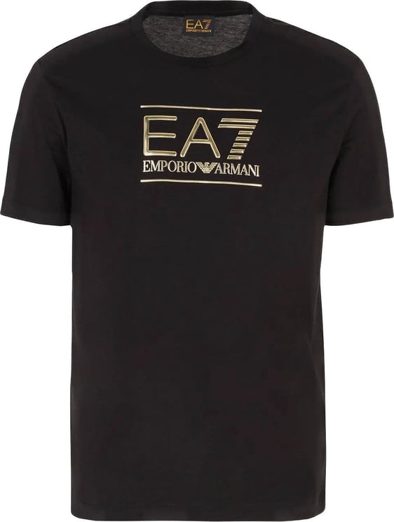 EA7 T-Shirt Zwart Zwart