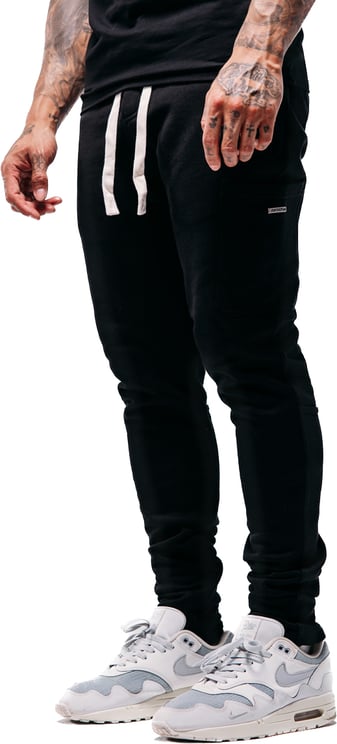 JORCUSTOM Original Cargo Jogger Black Zwart