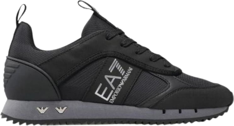 Emporio Armani Sneakers Uomo con logo laterale Zwart