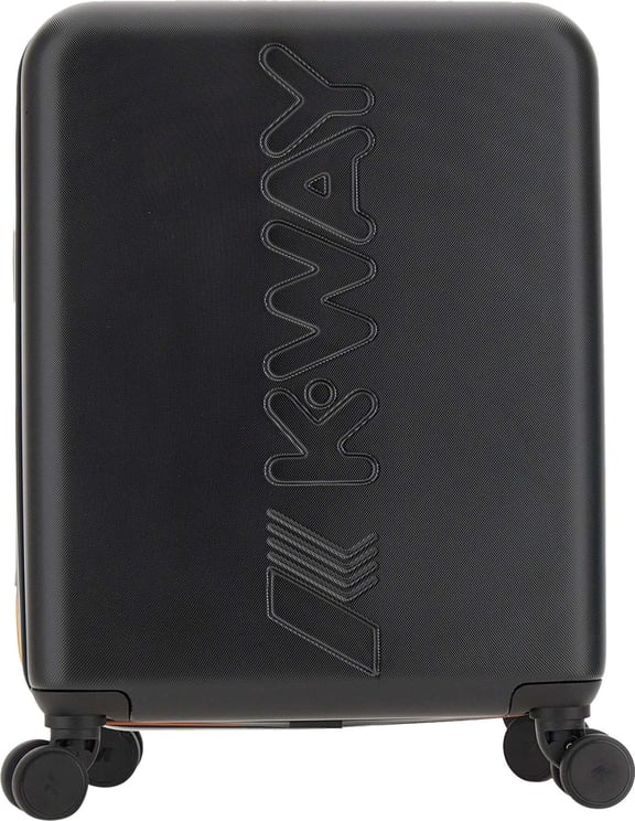 K-WAY Suitcases Black Zwart