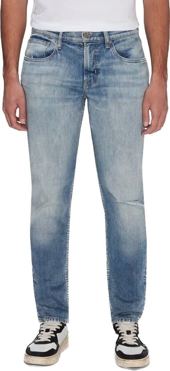 7 For All Mankind Slimmy Tapered Left Hand Crest Blue Blauw