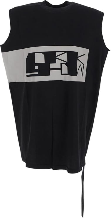 Rick Owens DRKSHDW Tarp T-Shirt Zwart