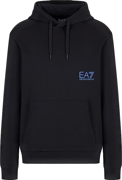 EA7 Zwarte Hoodie Zwart