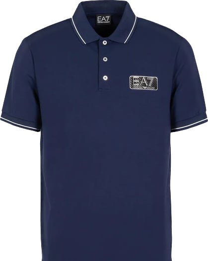 EA7 Polo Armani Blauw