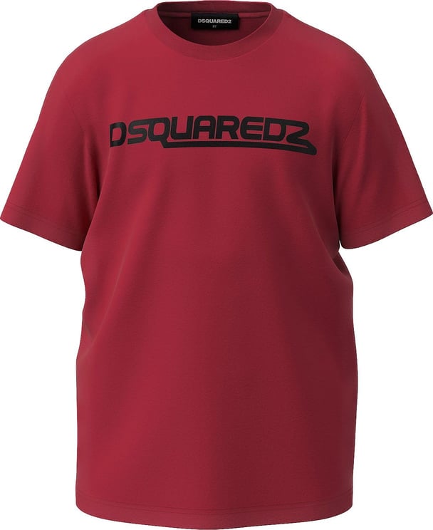 Dsquared2 T-shirts-Dsquared Kids Rood