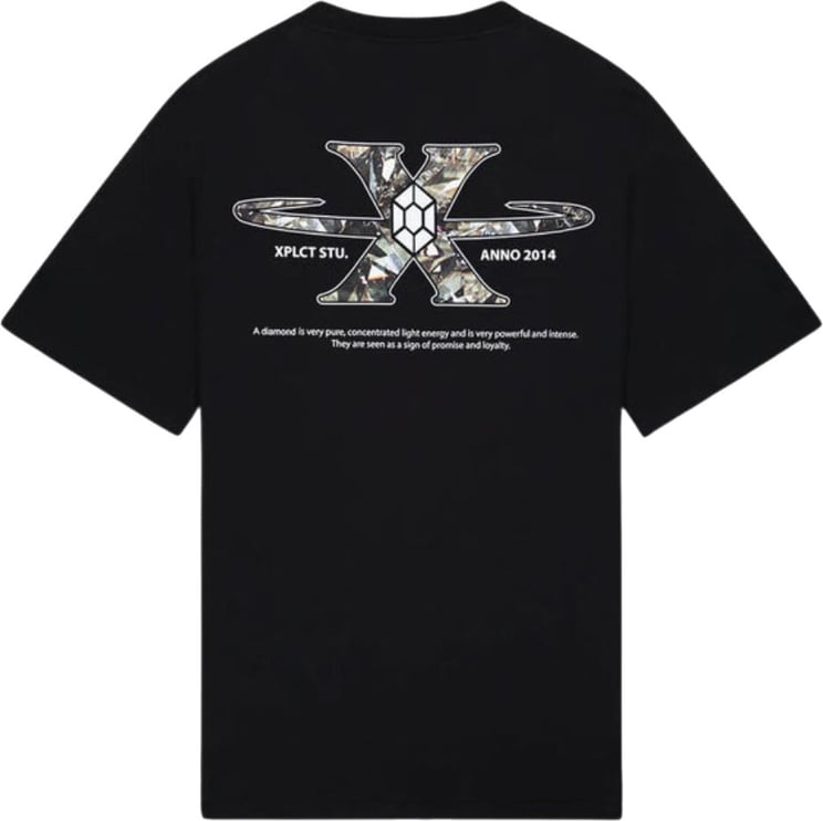 XPLCT Studios Carat T-Shirt Zwart