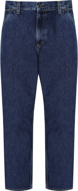 Carhartt Wip Single Knee Blue Jeans Blue Blauw