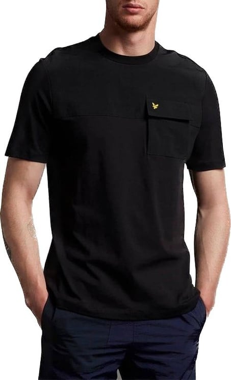 Lyle & Scott Utility T-shirt Black Zwart