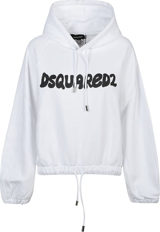 Dsquared2 Onion Fit Sweatshirt White Wit