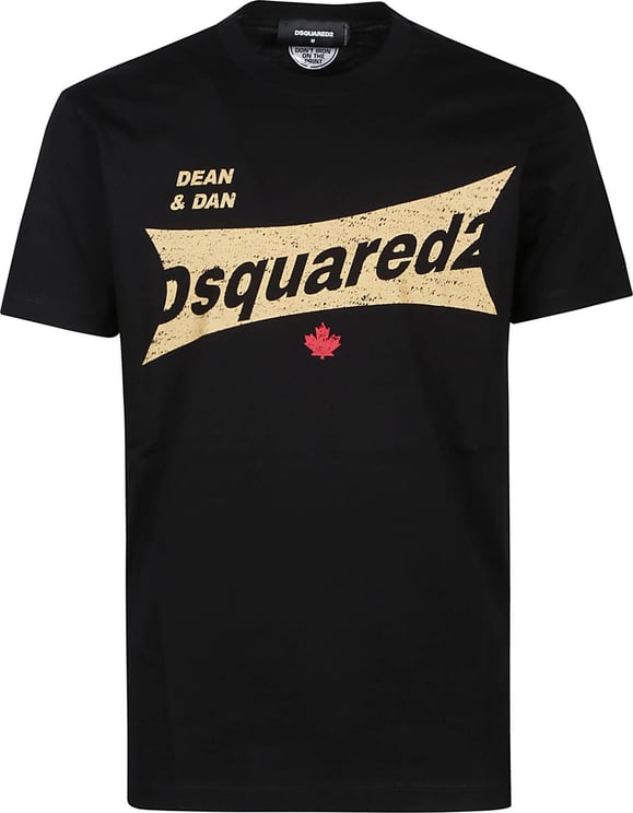 Dsquared2 Cool Fit T-shirt Black Zwart