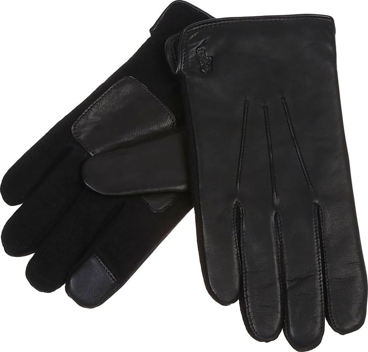 Ralph Lauren Gloves Black Zwart