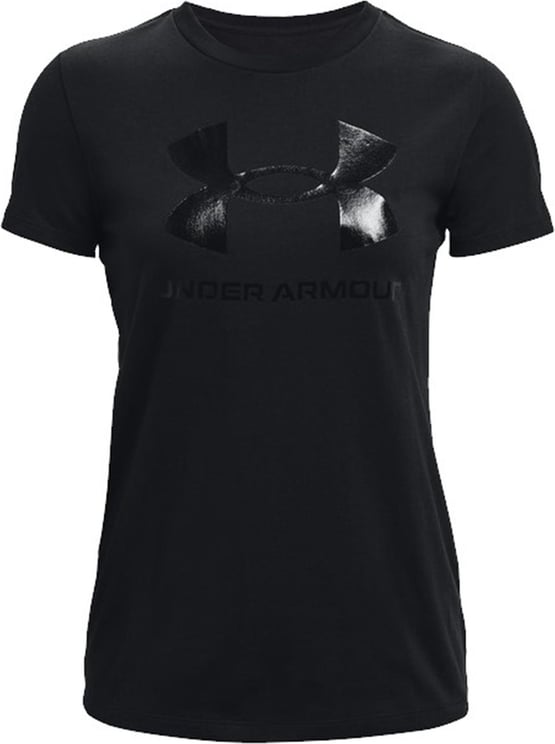 Under Armour T-shirt Woman Live Sportstyle Graphic Ssc 1356305-0002 Zwart