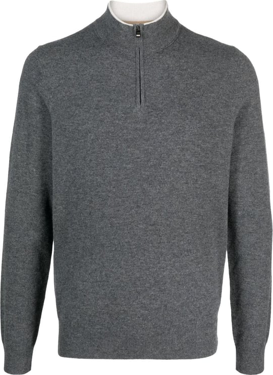 Hugo Boss Boss Sweaters Gray Grijs