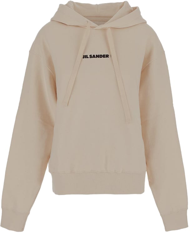 Jil Sander Cotton Sweatshirt Beige