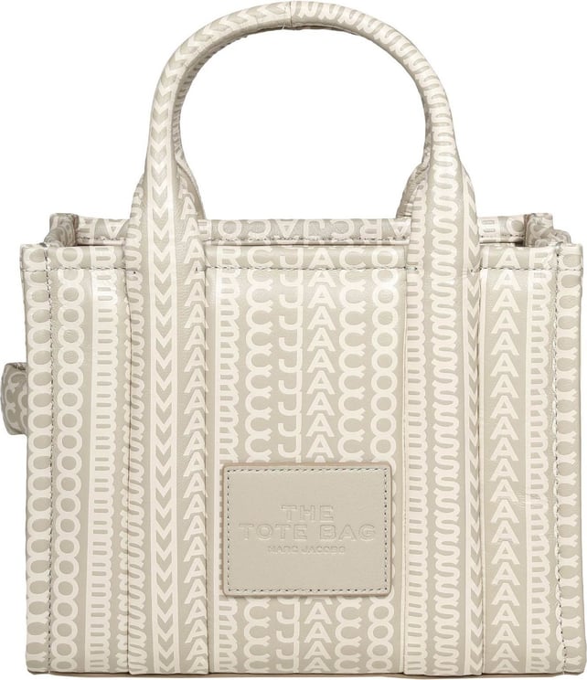 Marc Jacobs Marc jacobs mini tote in monogram leather Groen