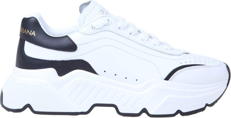 Dolce & Gabbana Dolce & gabbana daymaster sneakers in white leather Wit