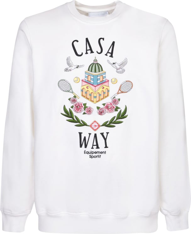 Casablanca CASABLANCA White Sweatshirts Wit