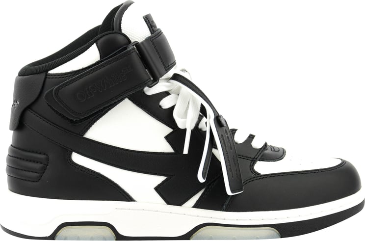 OFF-WHITE Out Of Office Mid Top Whi Zwart