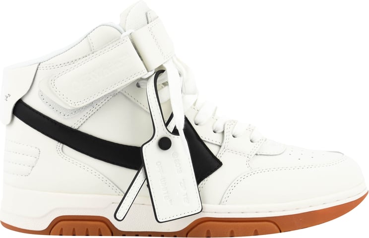 OFF-WHITE Out Of Office Mid Top White Black Wit