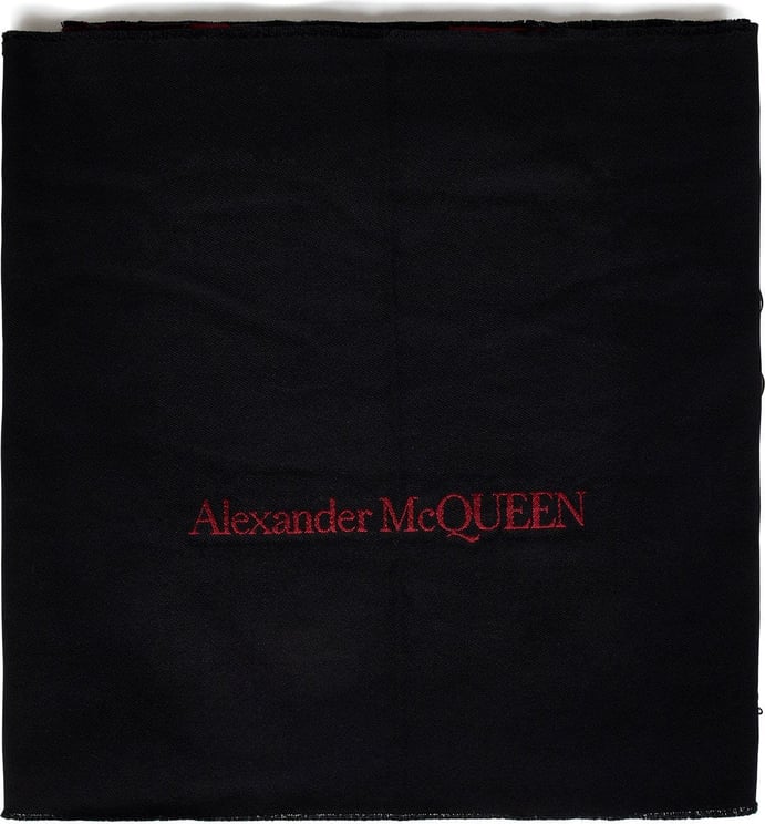 Alexander McQueen Alexander McQueen Scarfs Black Zwart