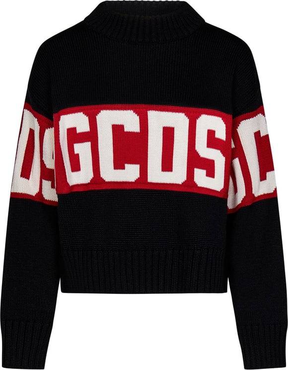 GCDS GCDS Sweaters Black Zwart