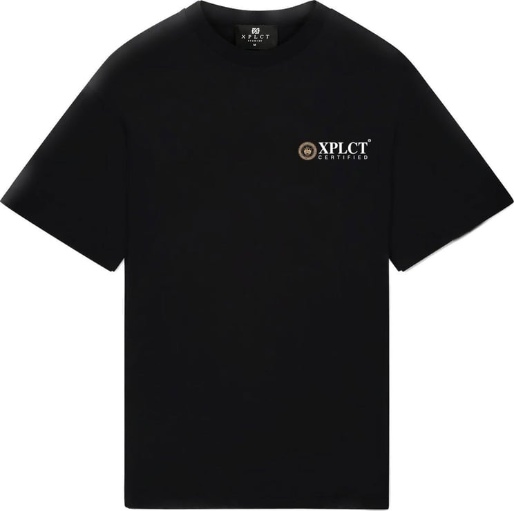 XPLCT Studios T-Shirt Certified Zwart