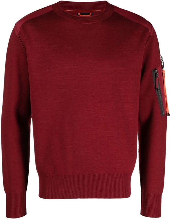Parajumpers Sweaters Red Rood