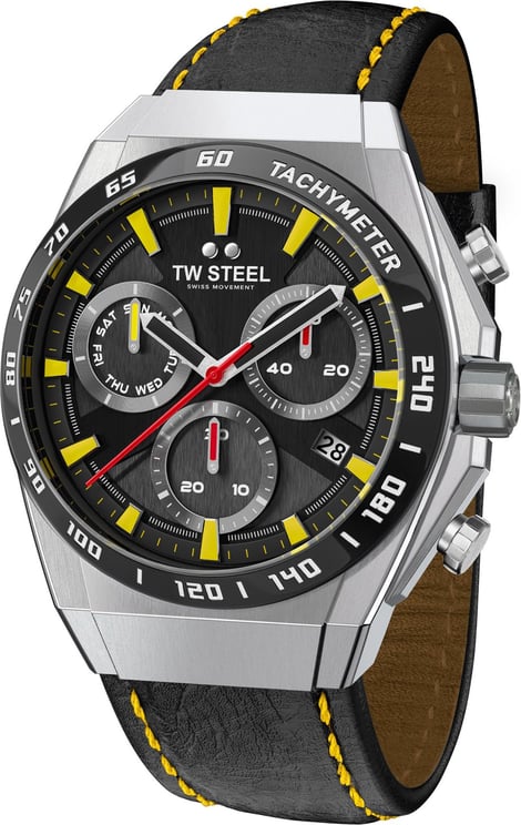 TW Steel CE4071 Fast Lane Limited Edition heren horloge 44 mm Zwart