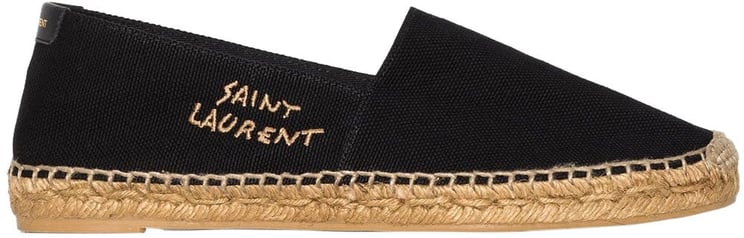 Saint Laurent Flat Shoes Black Zwart