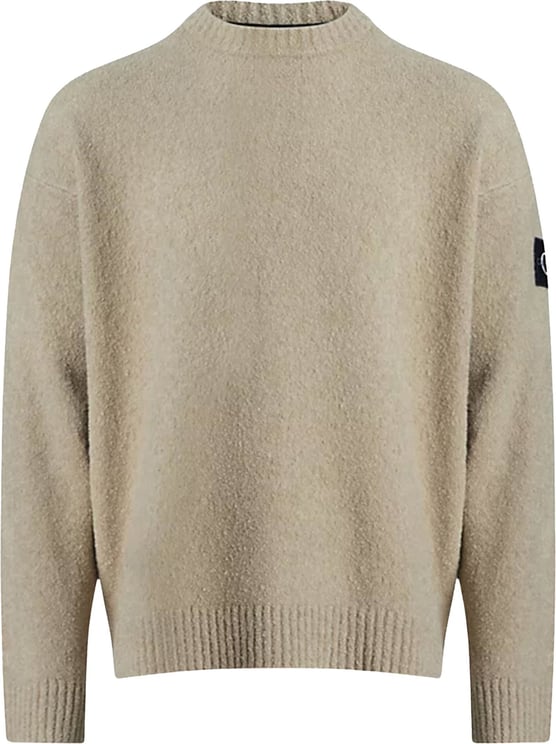 Calvin Klein High Texture Sweater Beige