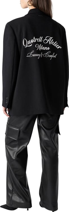 Quotrell Naya Oversized Blazer | Black Zwart