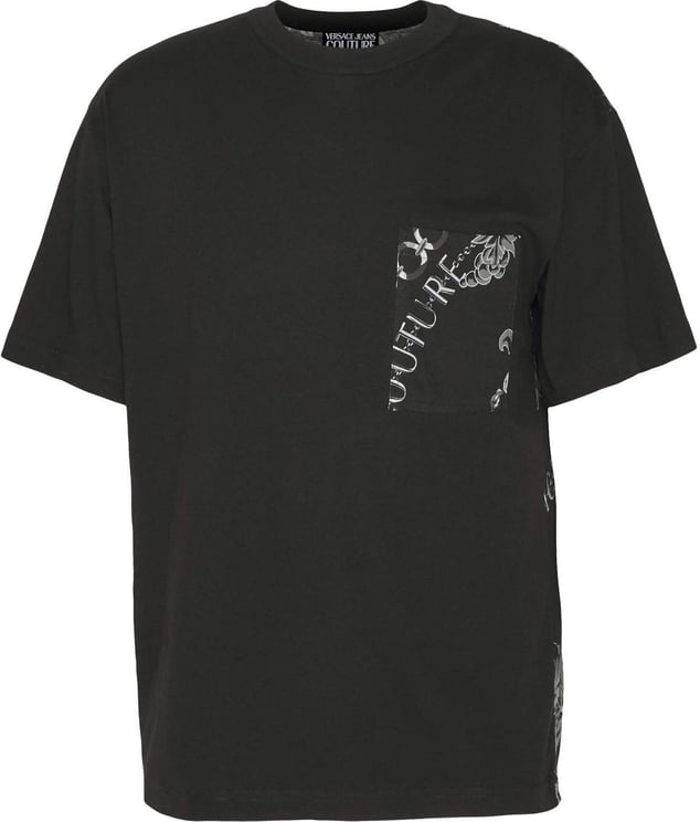 Versace Jeans Couture Chain T-Shirt Zwart Zwart